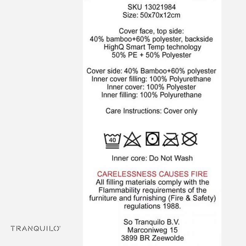 Tranquilo cushion cover